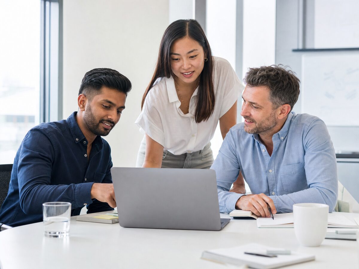 The Support Point team at work